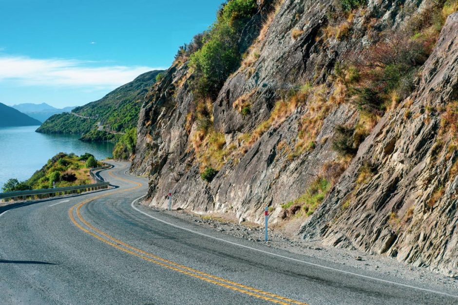Epic West Coast New Zealand Road Trip Itinerary Devil's Staircase on Milford Road, New Zealand